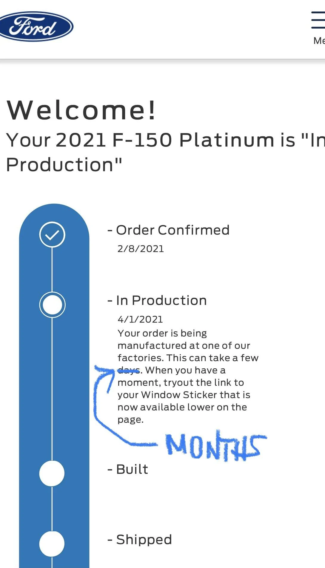 Ford F-150 Build W/ 3/29 00864AA4-2A9A-4A2C-94A5-CAE04D8EB9F3