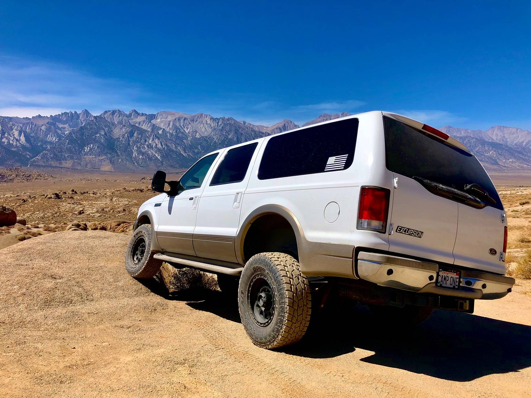 Ford F-150 List what vehicles you’ve had 01Excursion