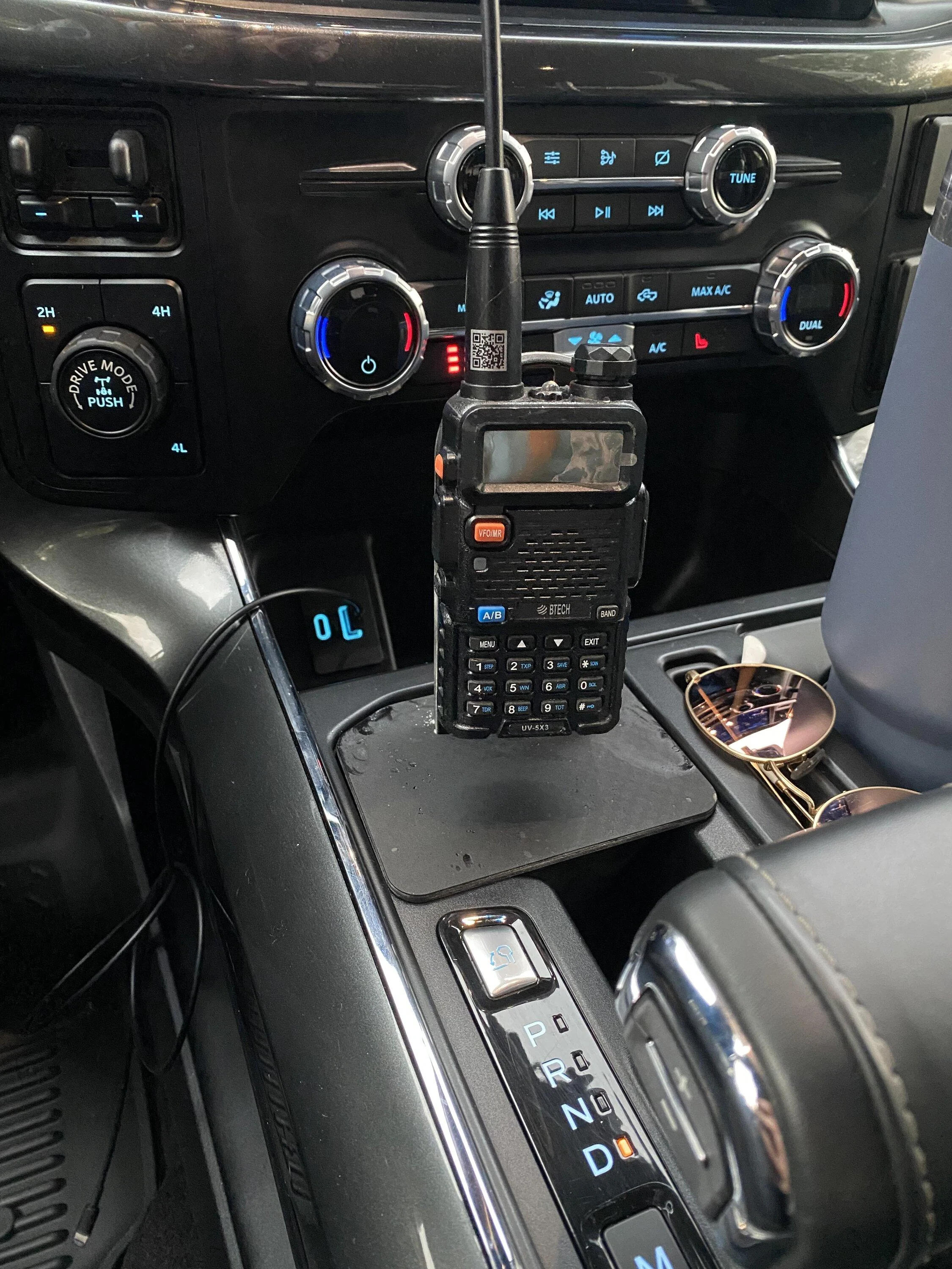 Ford F-150 Shifter Recess Phone Mount 064A4BB3-4ABF-4497-B3A5-586EDA5DE7E5