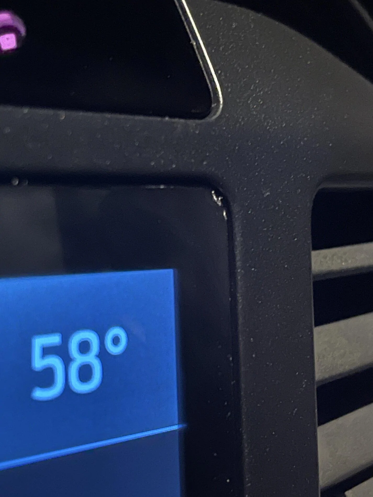 Ford F-150 Odd bubbles on radio. Is there a factory screen protector? 0702FFCC-1B23-4A54-B5A5-18D367DD404F