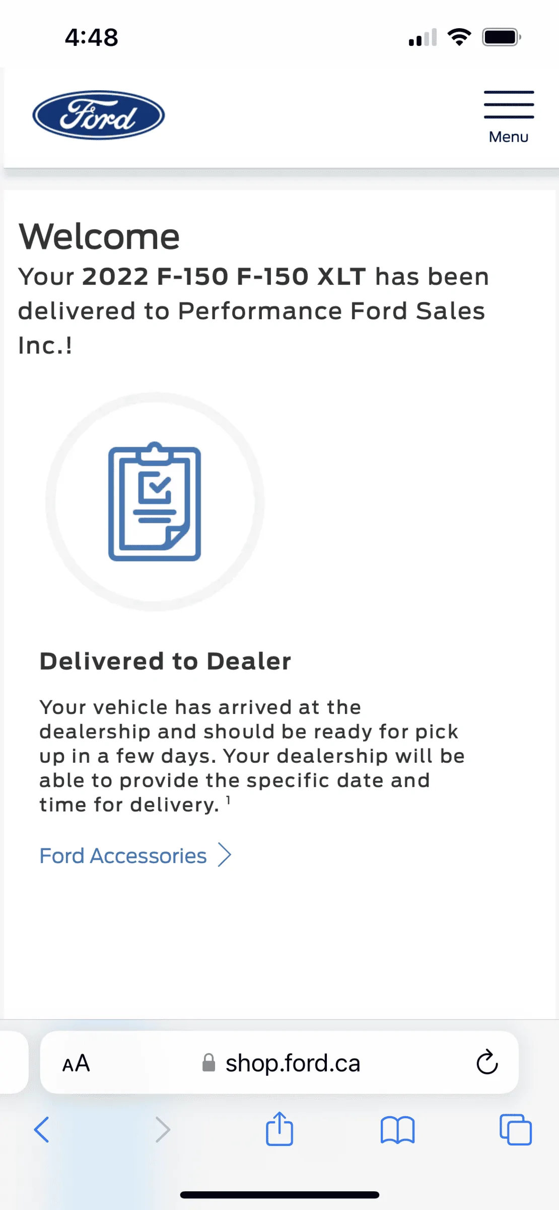 Ford F-150 03/21/22 Build Week Group 08DB52CB-2C27-4108-A4E5-F0F16E94DC7A