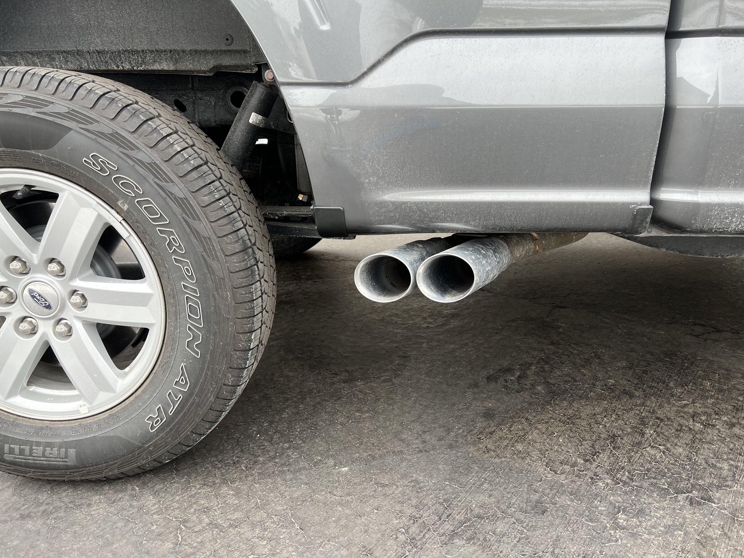 Ford F-150 Installed smaller stone guards 08F86E32-4FB7-49B8-8555-6948FAD5E41A