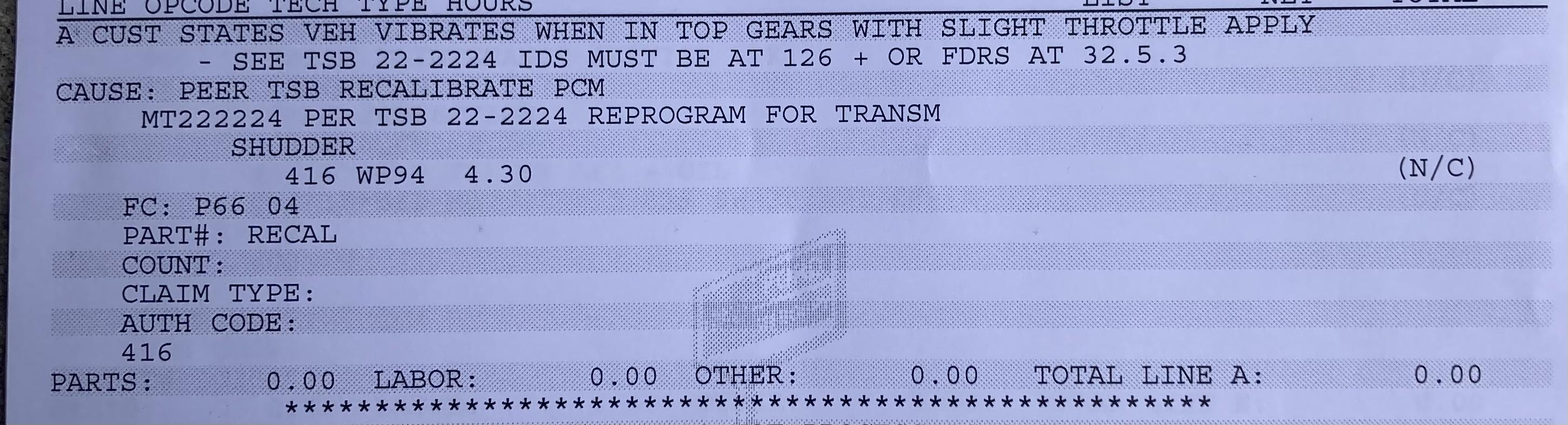 Ford F-150 Transmission shudder 0CC8DAA7-2406-46DE-BCCE-DE993A6EF7AD