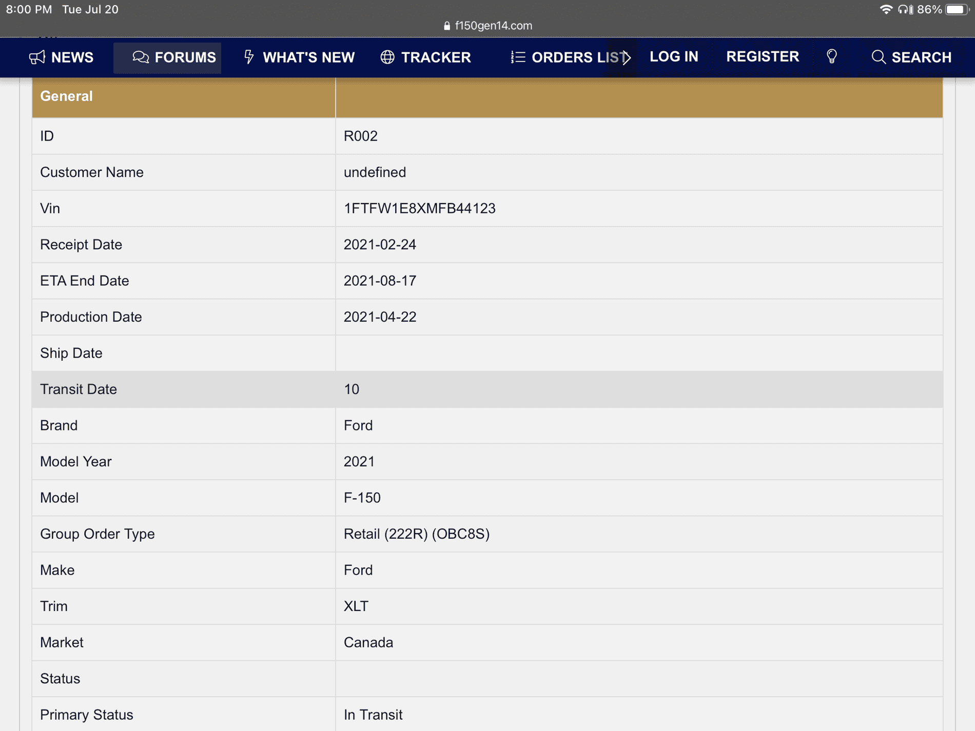 Ford F-150 4/19 Build Week 0E2D01C6-6FBB-4B60-9A7C-2ECFB39ED1DD