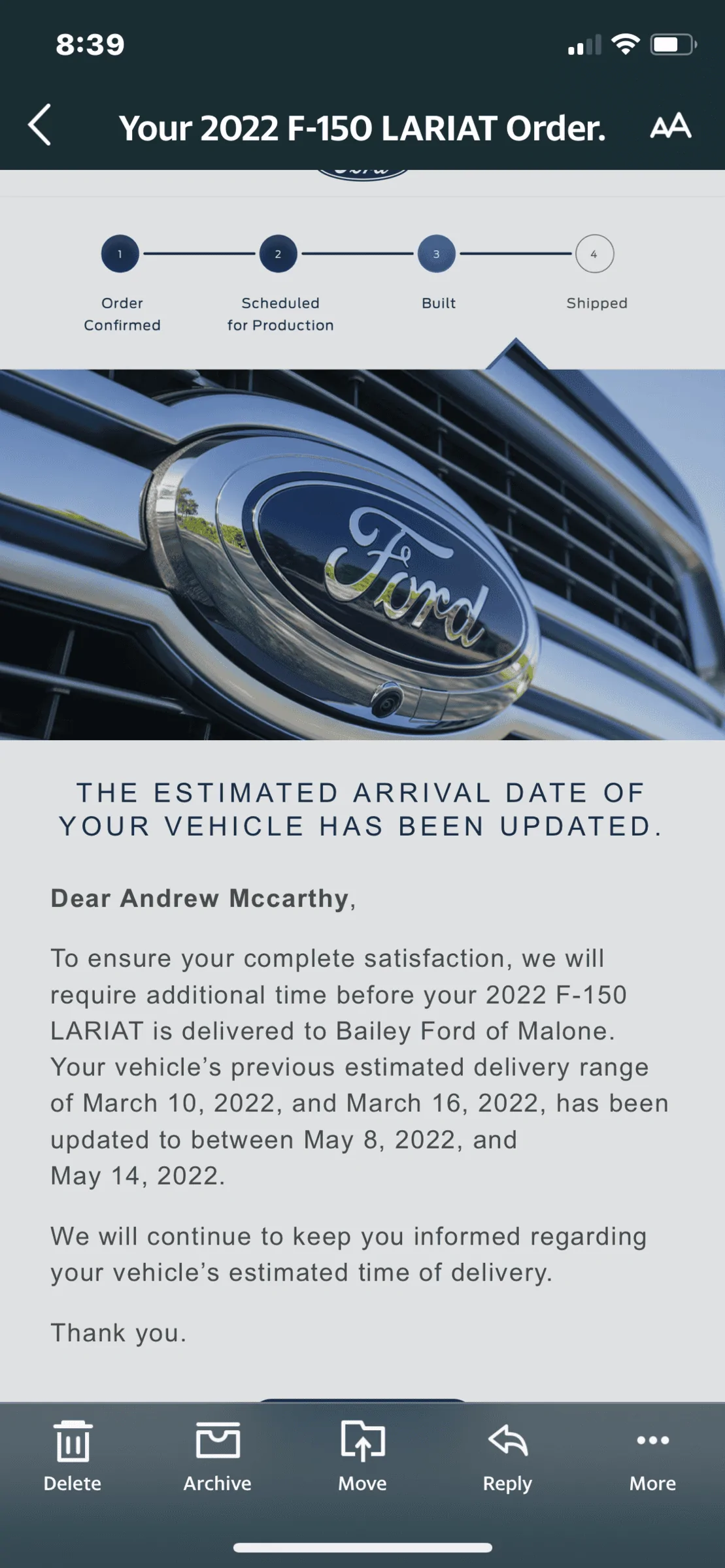 Ford F-150 01/24/2022 Build Week 0E8E24D9-48DA-424C-BDE1-CB8959A18A1F