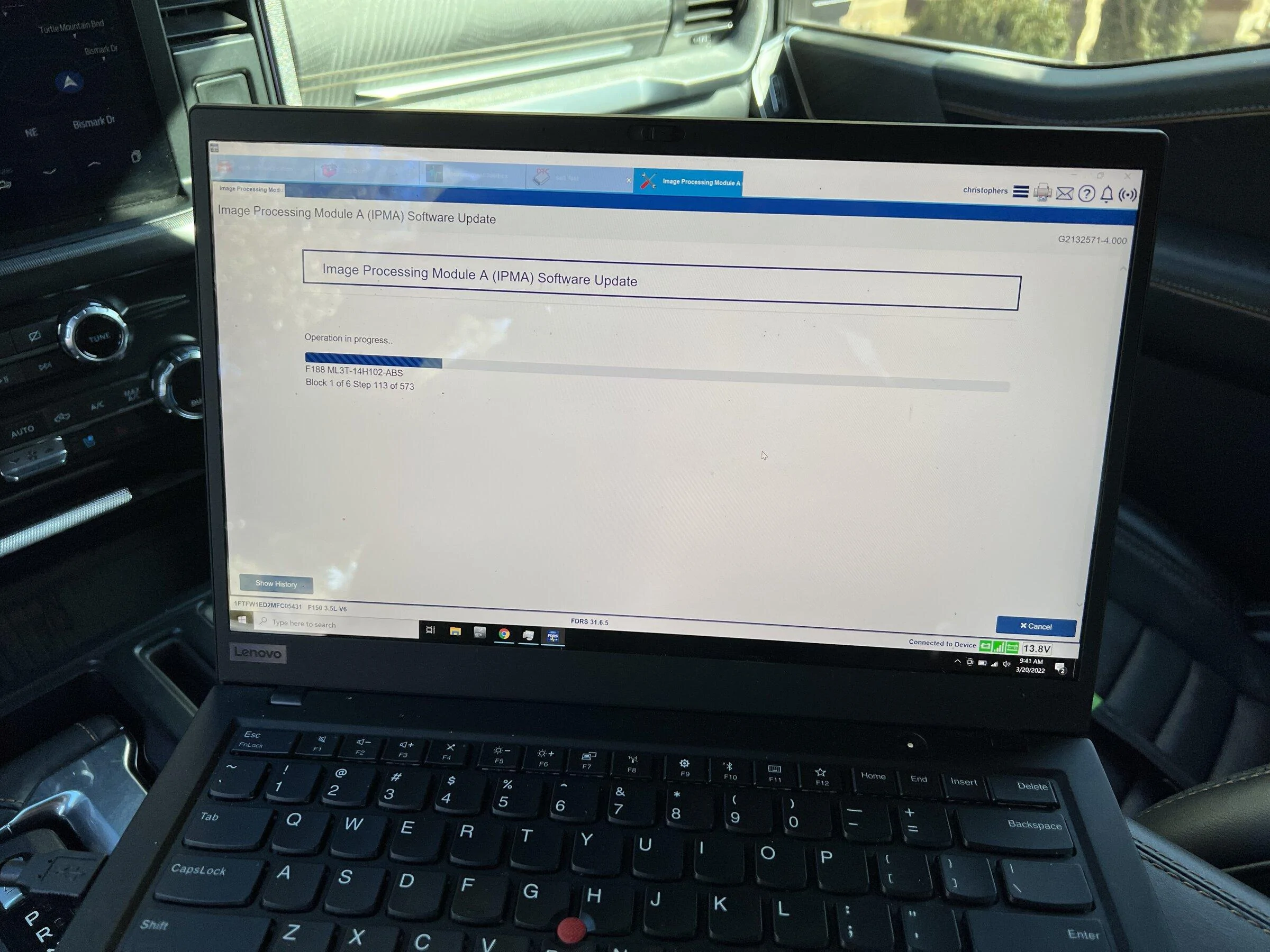 Ford F-150 ECU module programming guide using FDRS 0EC020A3-8994-49D4-A393-A99B572850B5