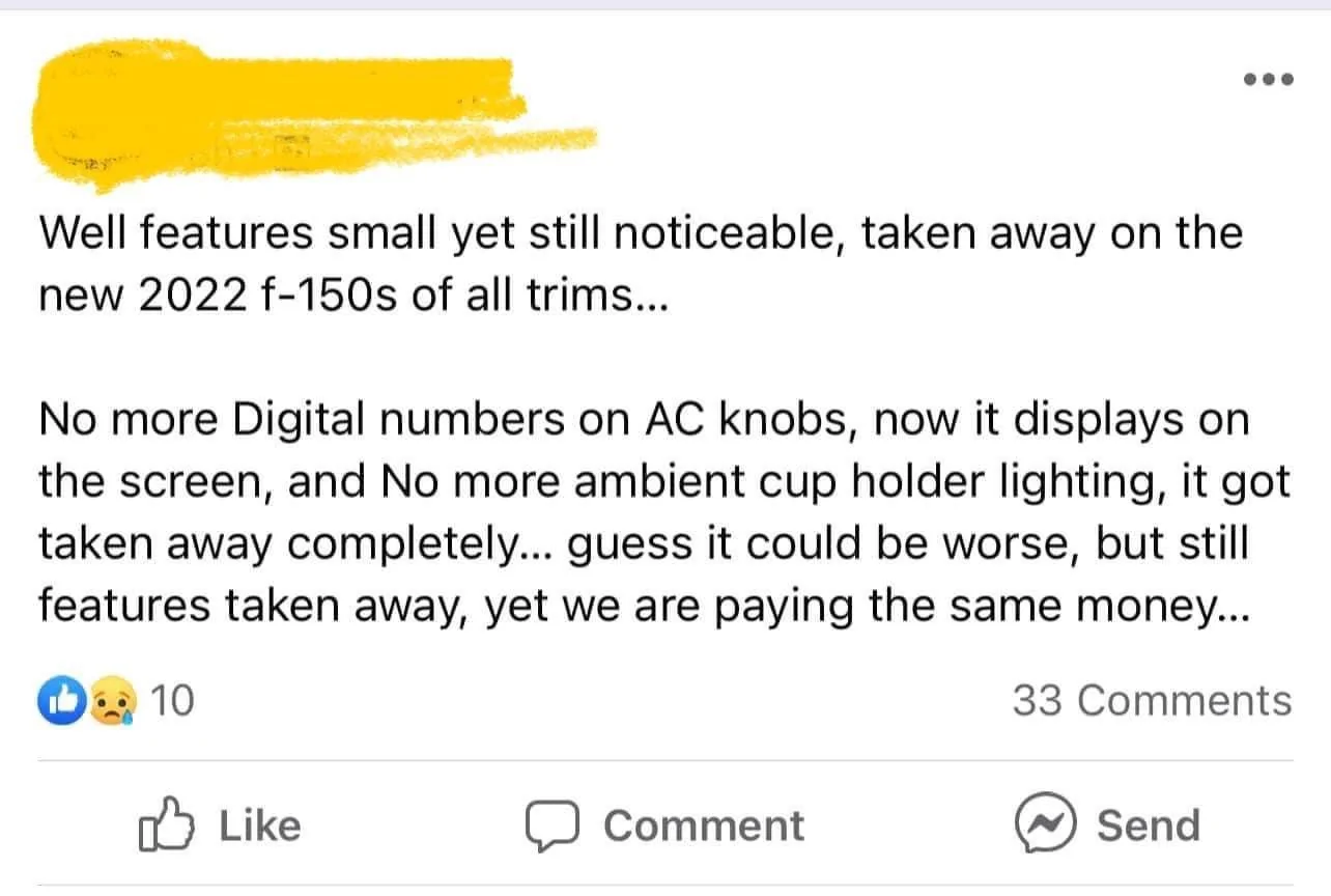 Ford F-150 2022 MISSING FEATURES: Ambient Lighting & Differences In DEATC between 2021 and 2022 F-150s? 0EDC9483-05B9-40B8-8BD4-FA07F7AE0844