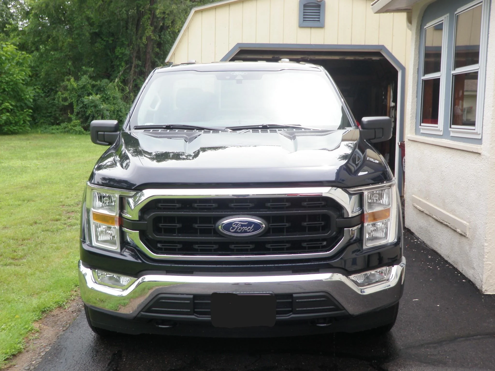 Ford F-150 Do you prefer color matched, or chrome? 0f150