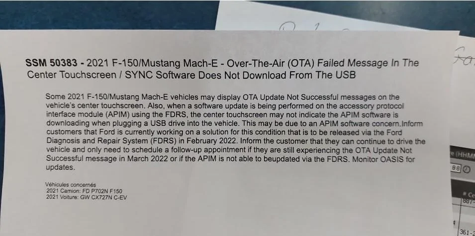 Ford F-150 Ford Power-Up/OTA Schedule? 1