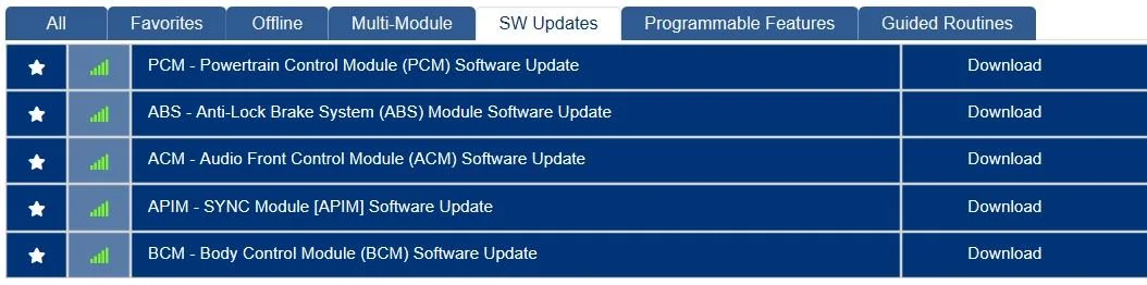 Ford F-150 ECU module programming guide using FDRS 1