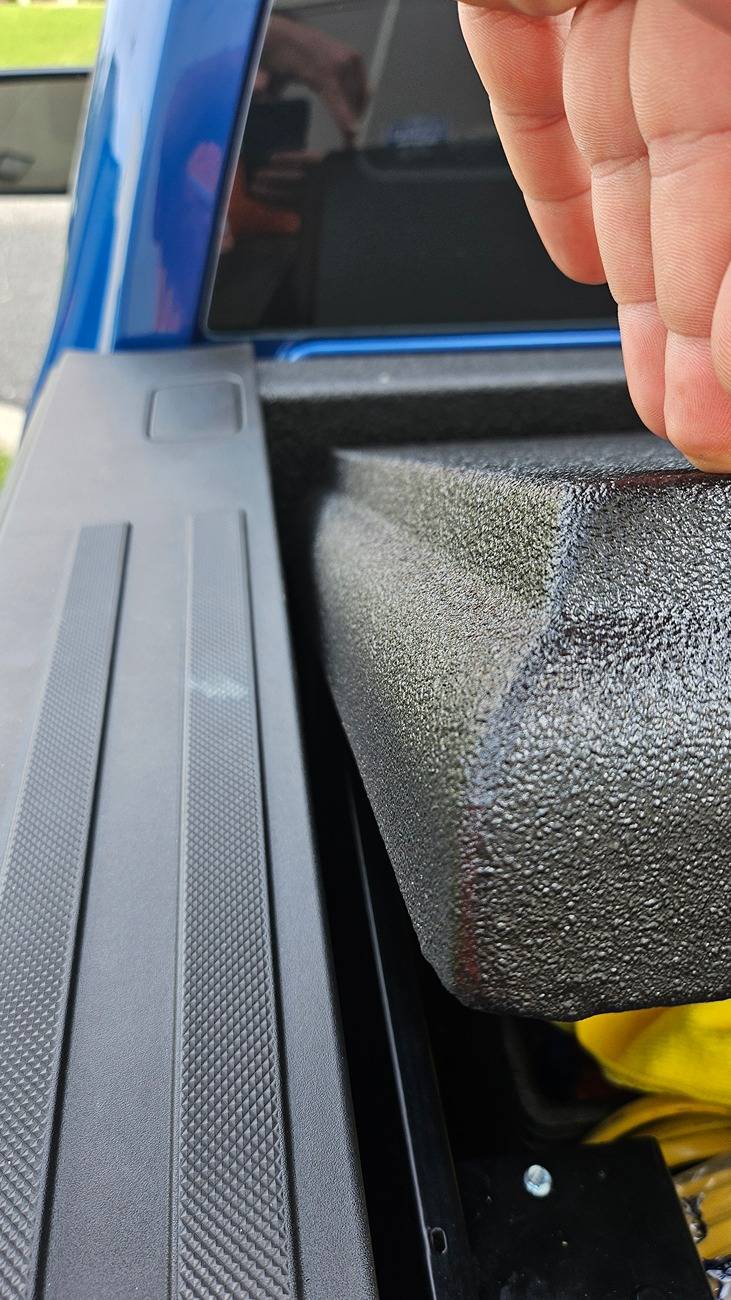 Ford F-150 Clean lo profile Weather guard tool box install. 1000001373