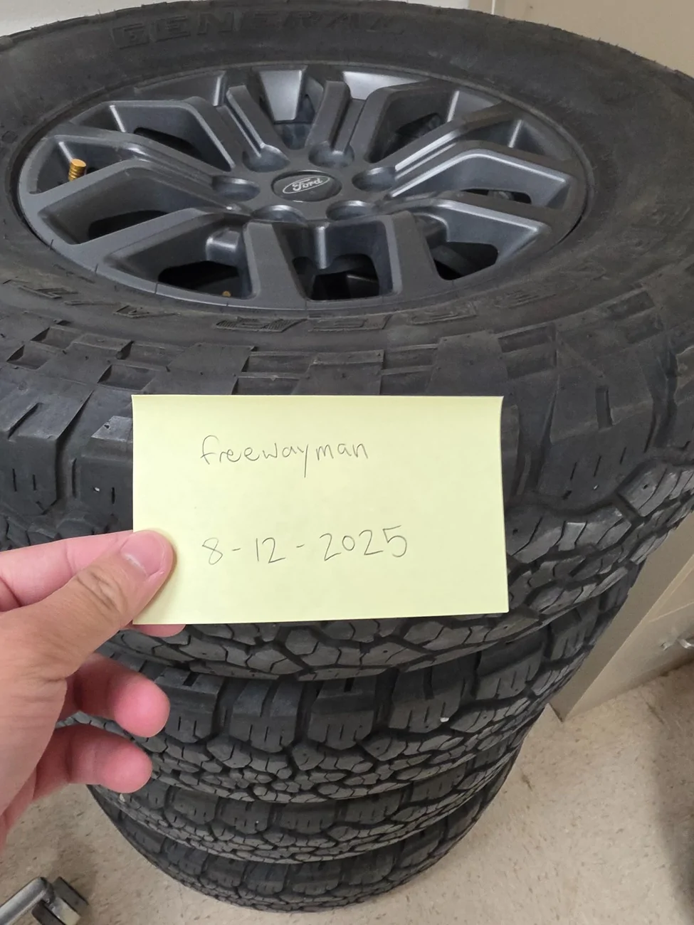 Ford F-150 Tremor Takeoff Tires+Wheels 1000003064