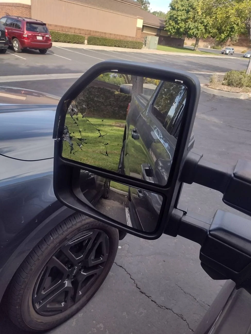 Ford F-150 Tow Mirror damaged 1000003787
