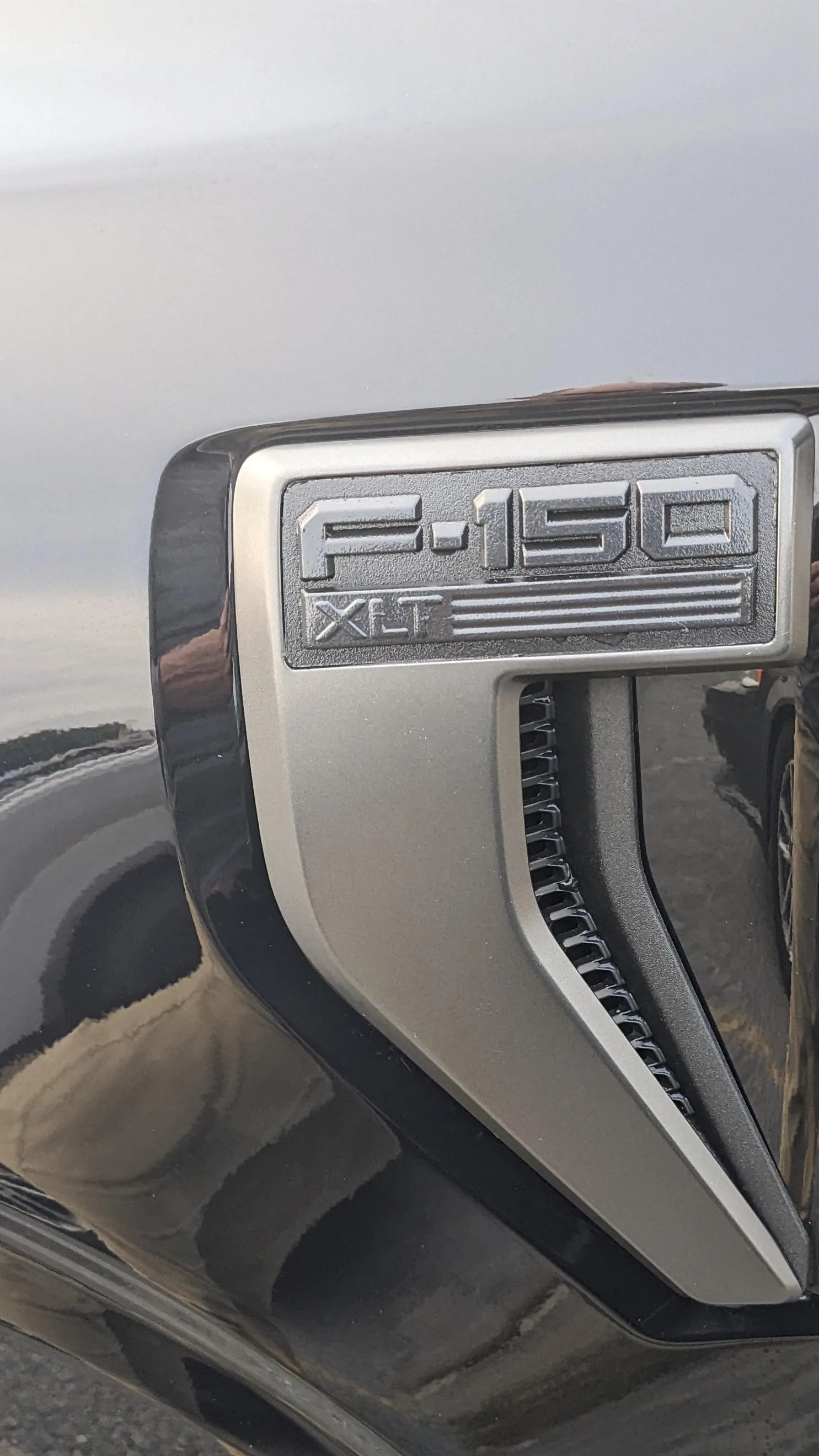 Ford F-150 Black out chrome F150 fender emblems? 1000005985