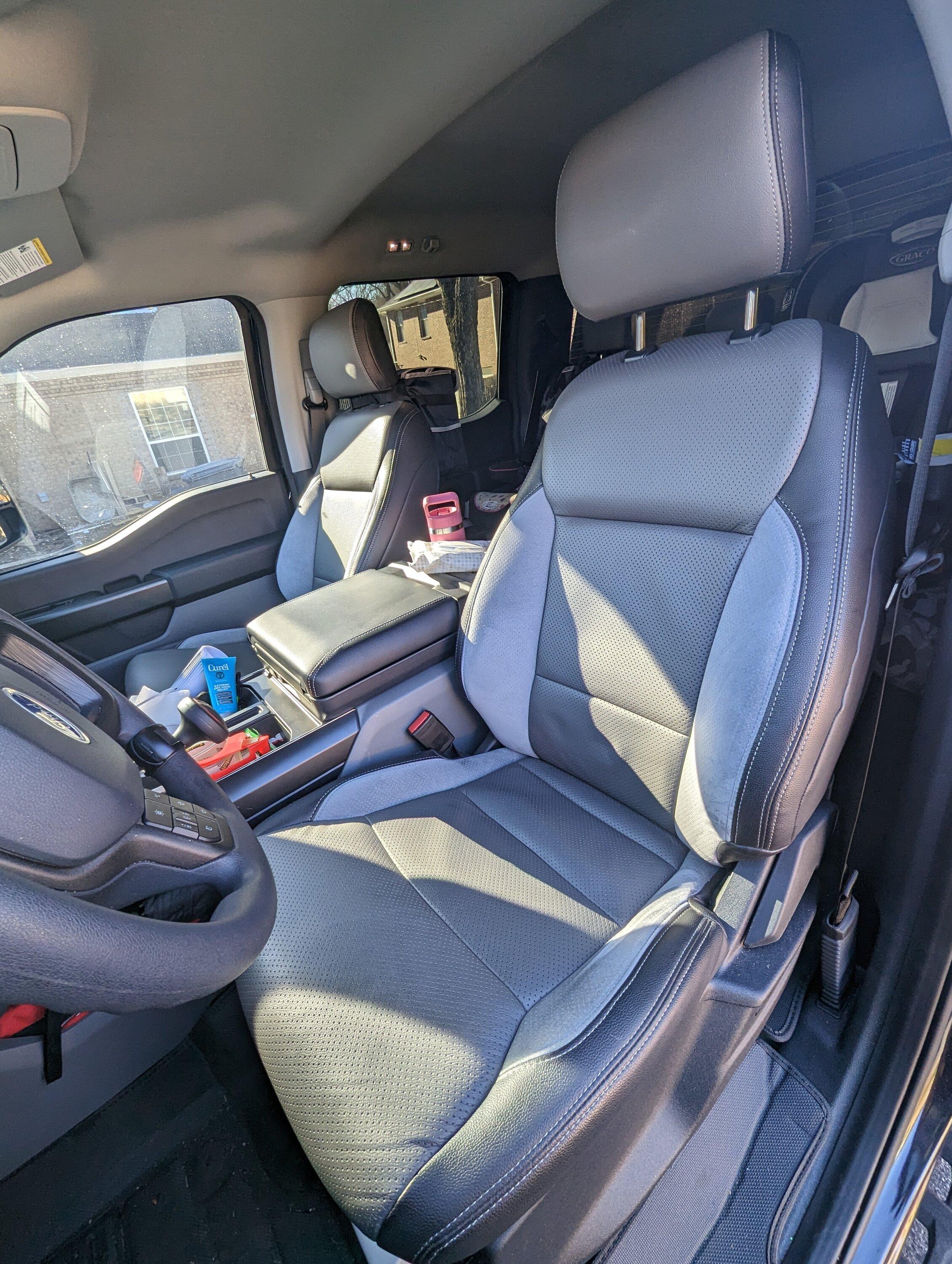 Ford F-150 Any seat experts.. reinstalling OEM cloth seats? 1000009085
