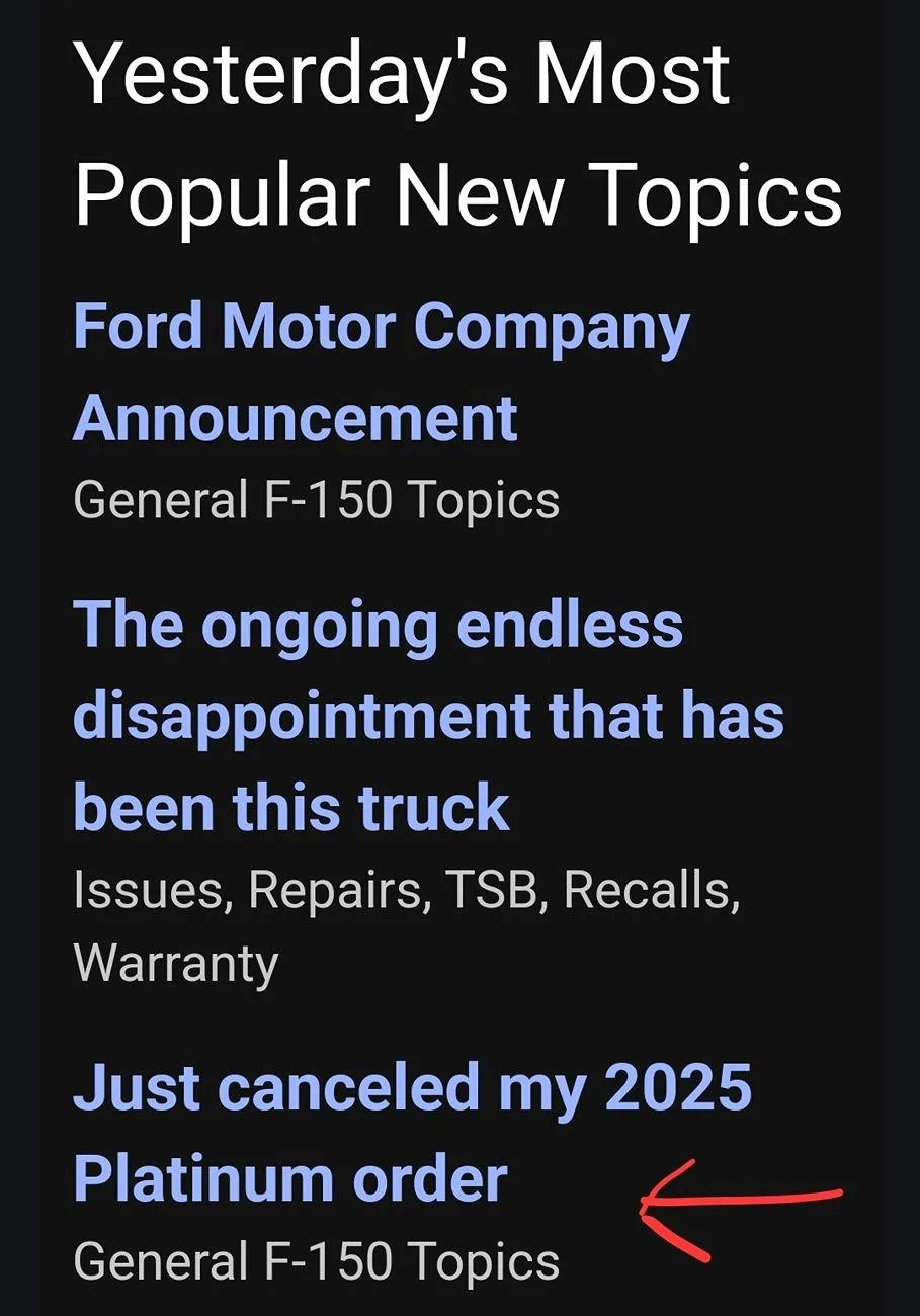 Ford F-150 First 2025 F-150 Platinum delivered! 1000010103