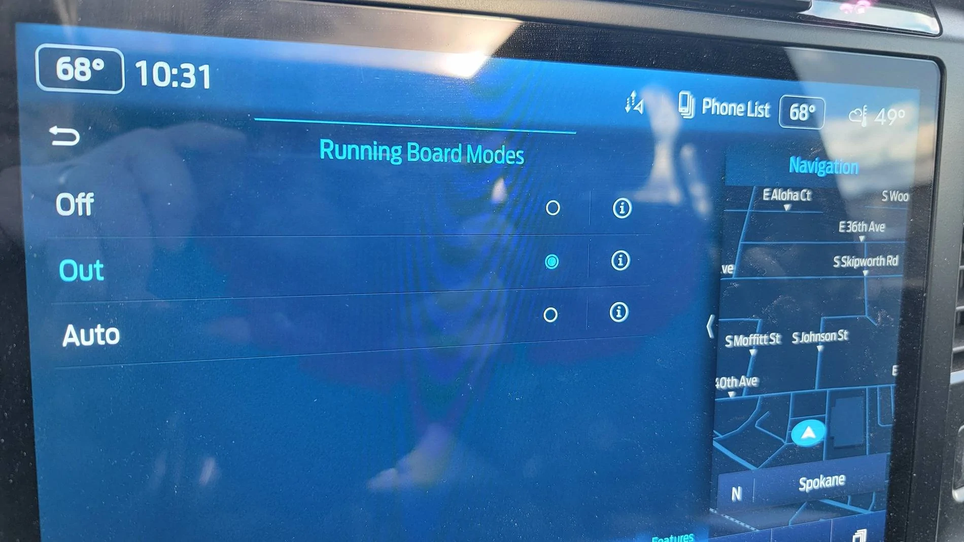 Ford F-150 PLATINUM PB POWER-DEPLOYABLE RUNNING BOARDS 1000014829