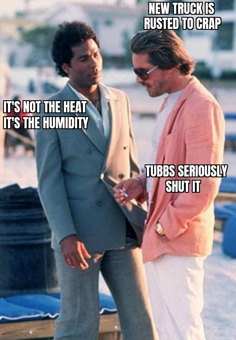 Ford F-150 Rust on brand new 2025 Platinum 1000015948