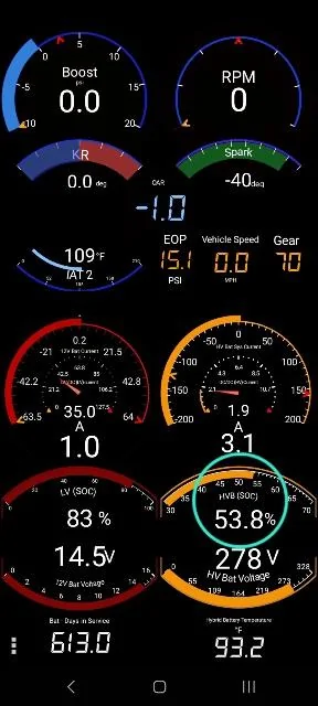 Ford F-150 High-Voltage Battery Warning 1000019106