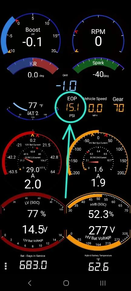 Ford F-150 Starting Engine from a Stop 1000021230
