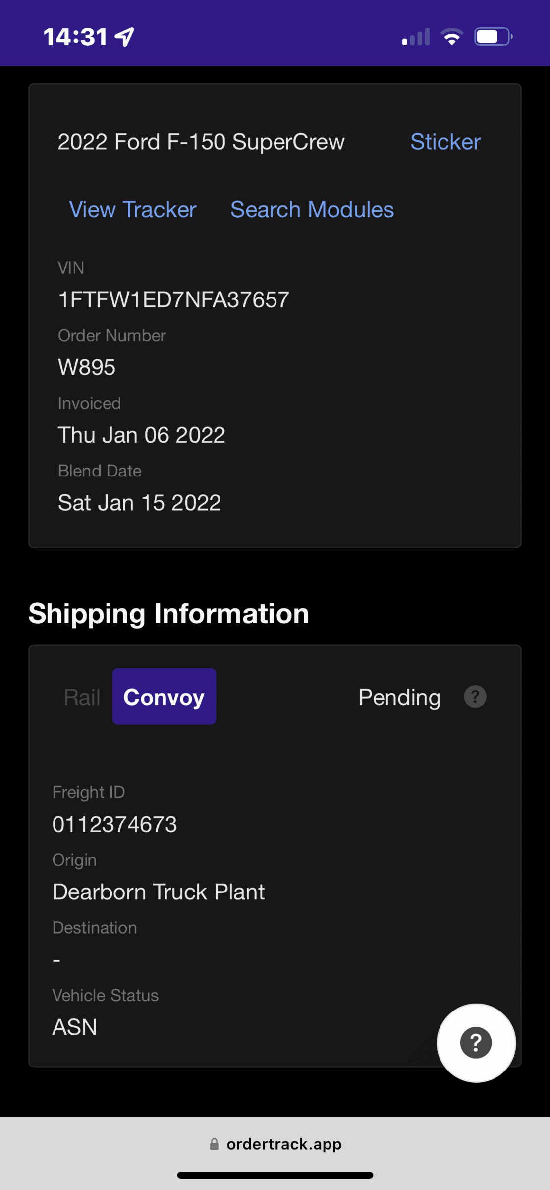 Ford F-150 01/10/22 Build Week Club 10EAD73D-980E-4BDD-BD5A-3CA8A625CBF0