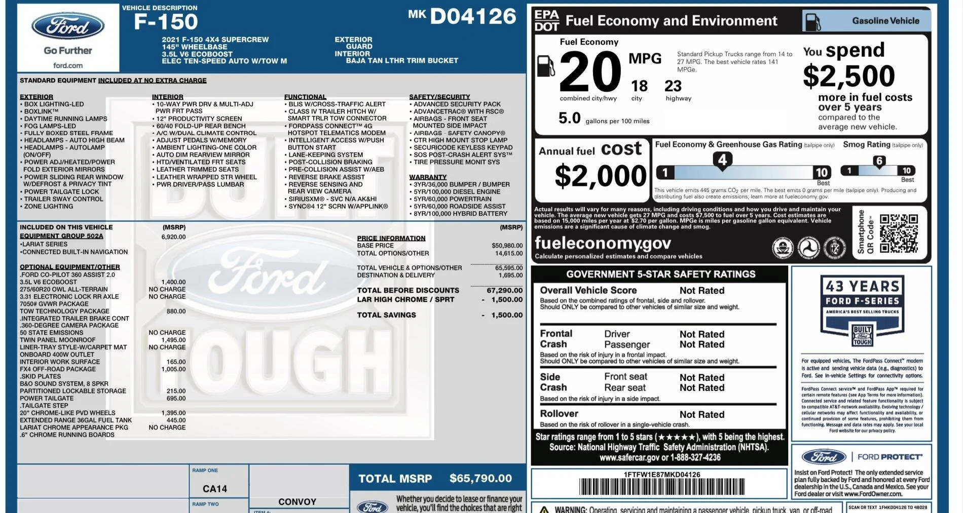 Ford F-150 GUARD F-150 (2021+) Club 113B7F43-071E-4B1E-9611-148A8D95BF7E