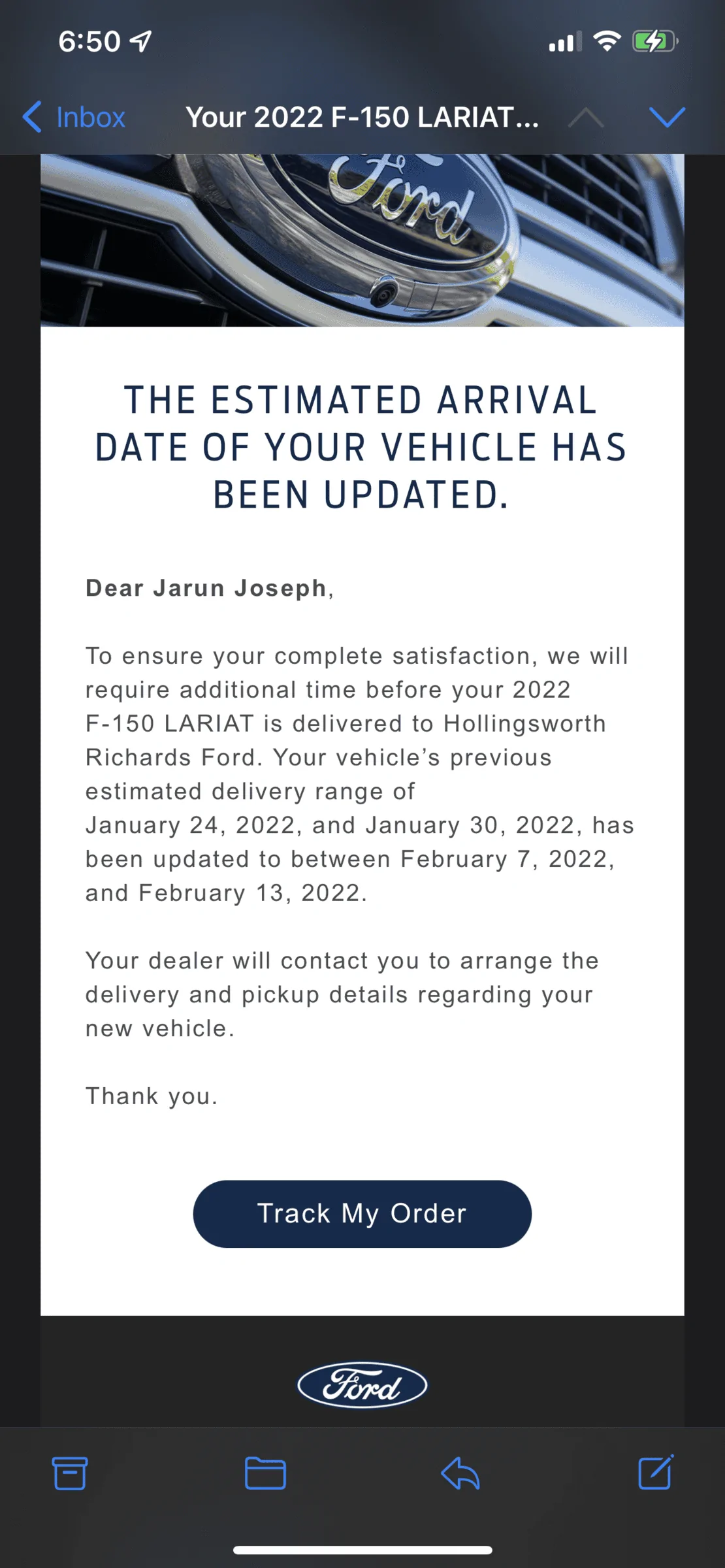 Ford F-150 12/20/2021 Build Club 1226C5AA-AC42-4A2B-807B-7D7530694B21