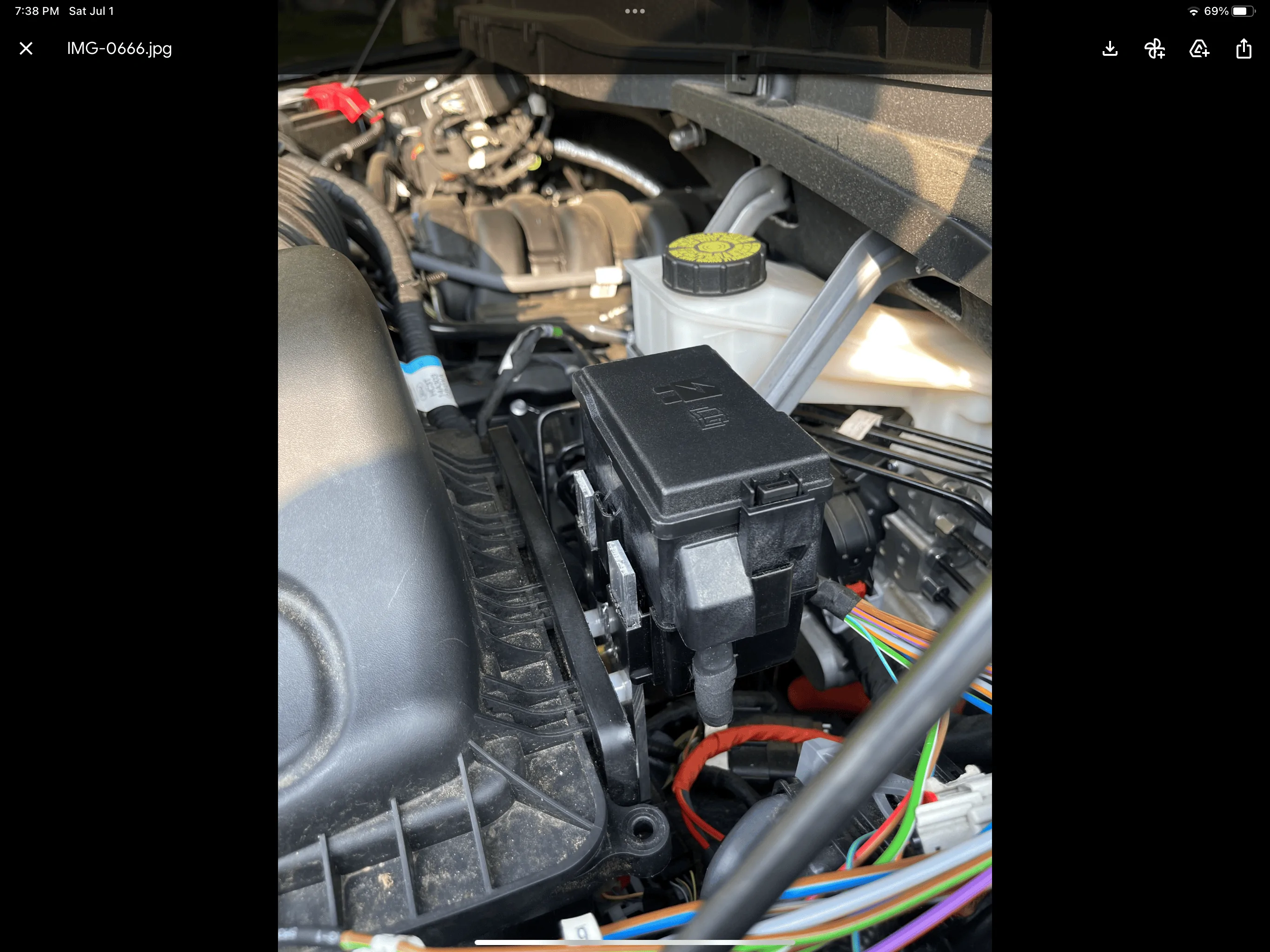 Ford F-150 Upfitter Switch installation 13A53A5F-E77F-4DEE-BD30-5F38AABDF237