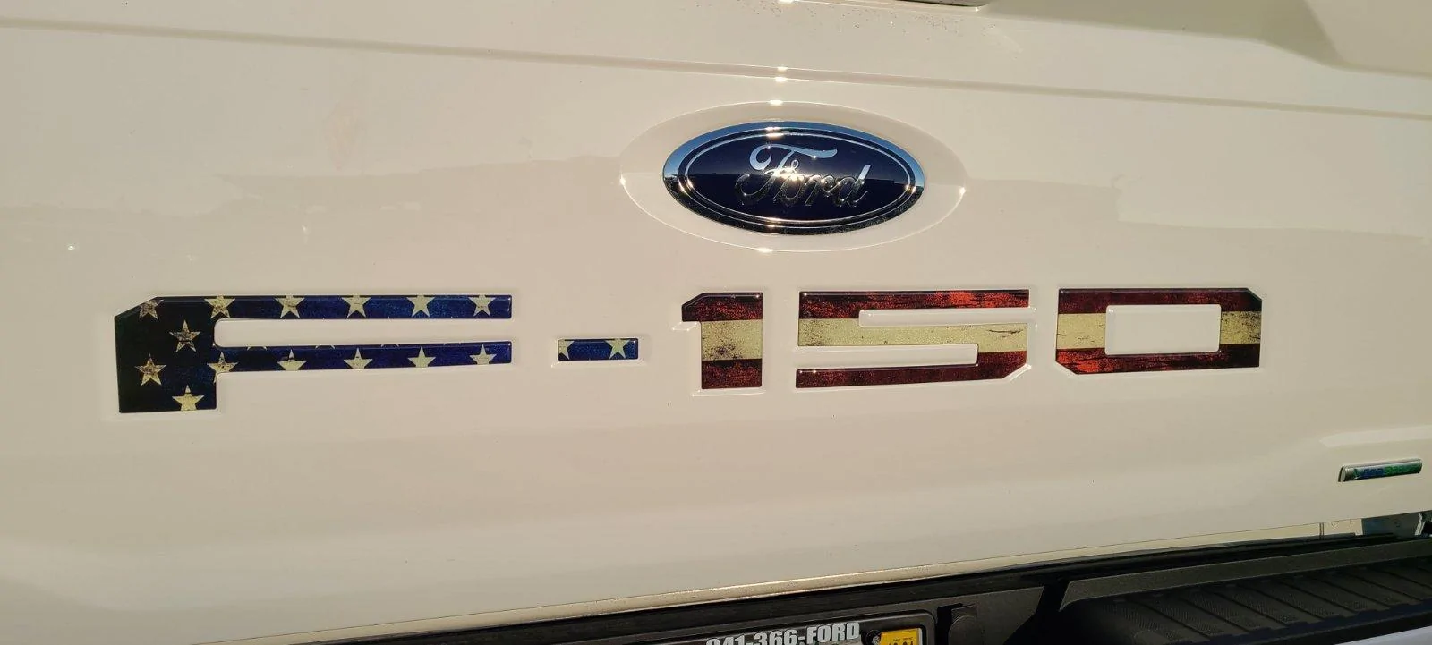 Ford F-150 MY NEW TAILGATE LETTERING -  LOVE IT ?? 14