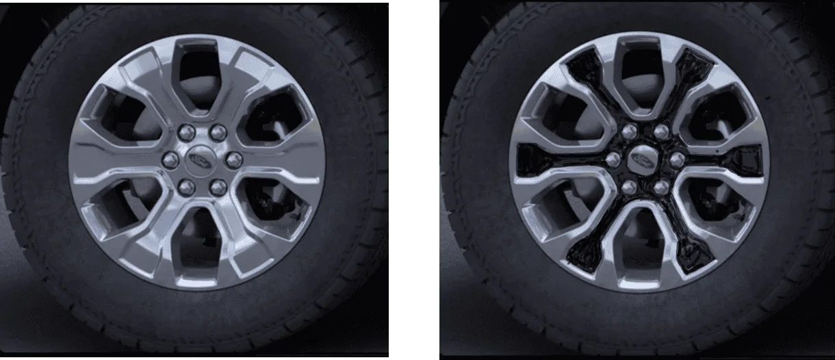 Ford F-150 Stock Wheel Offset: +44 mm / Size: 18x8.5 1611415837475