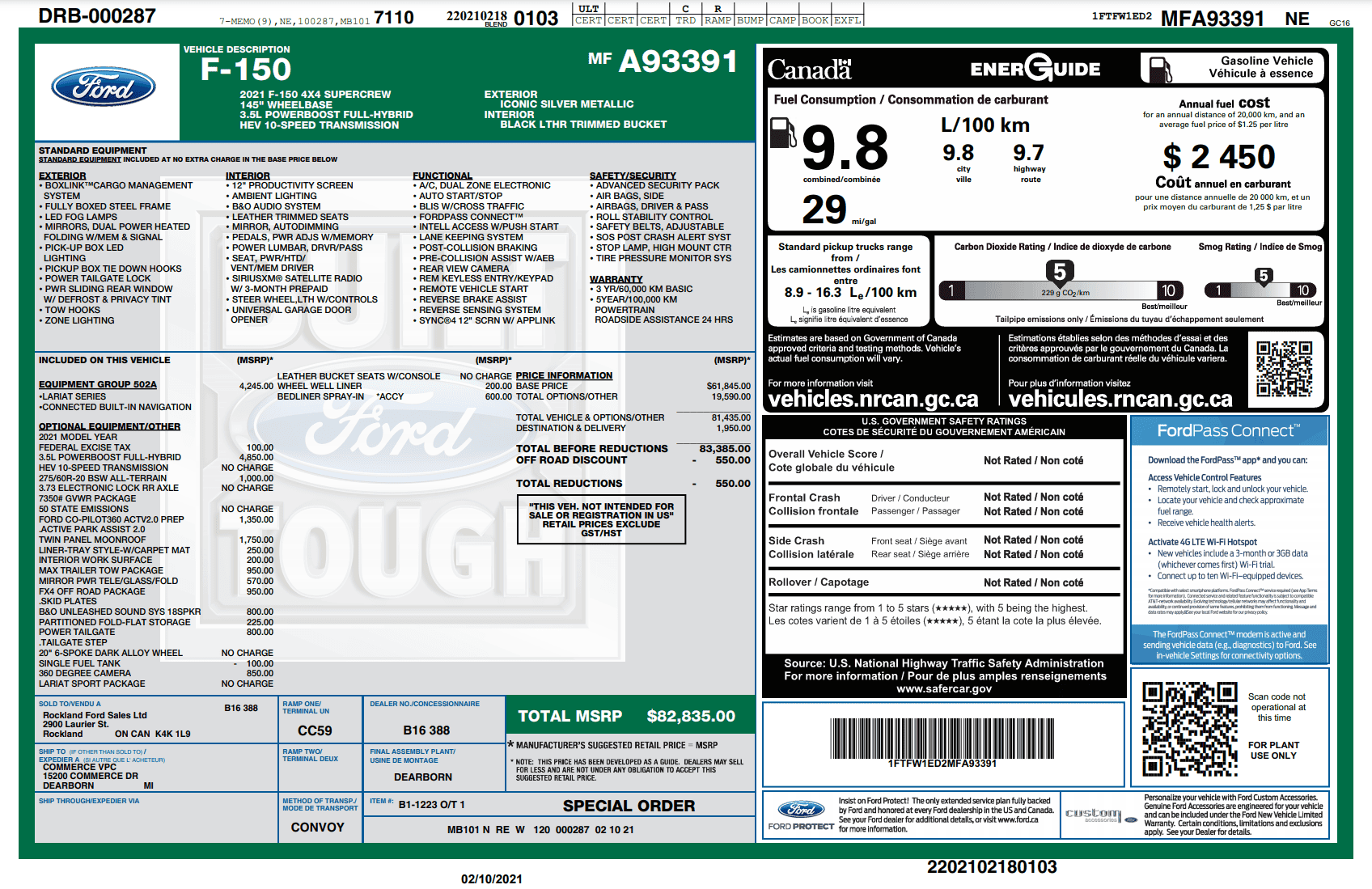 Ford F-150 2/15 Build Week 1613010541572