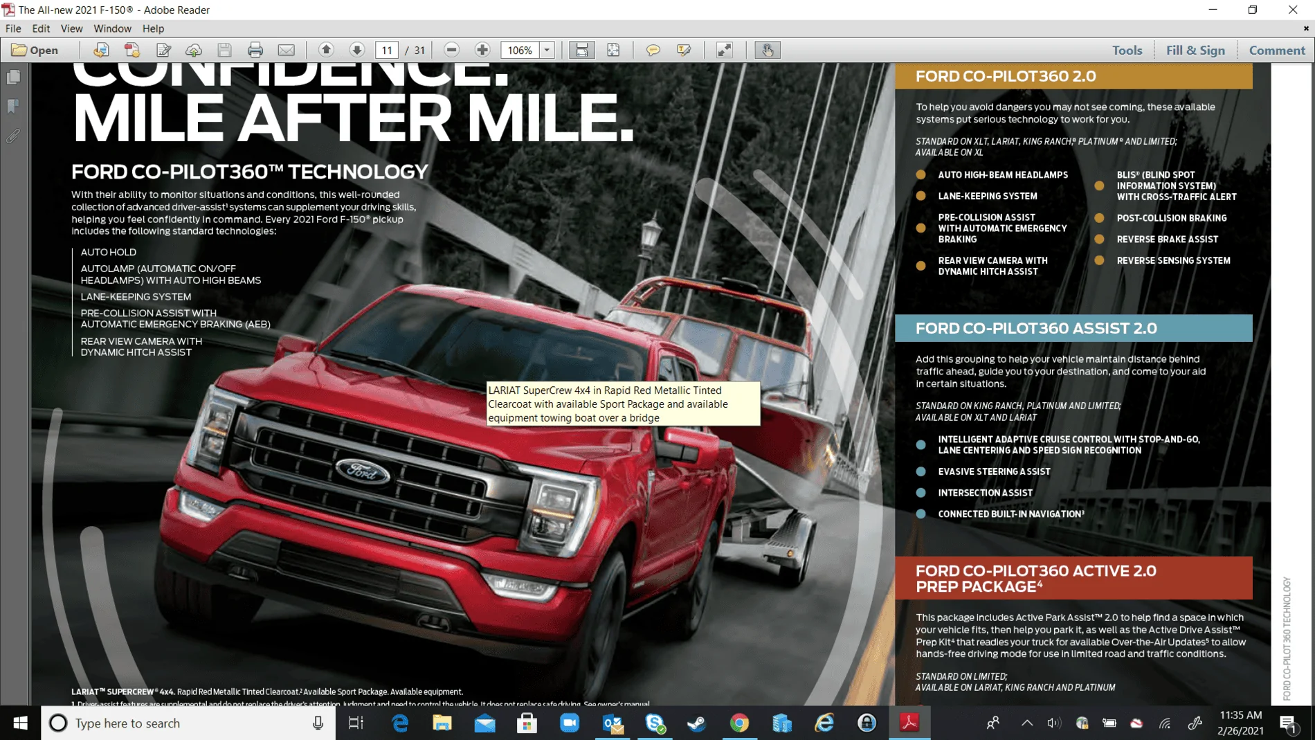 Ford F-150 Co-Pilot Active 2.0 vs. Co-Pilot Assist 2.0 1614357387753