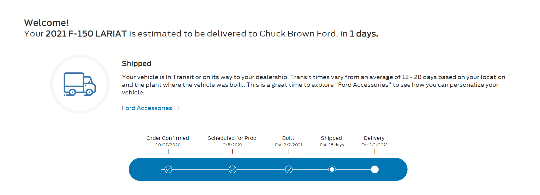 Ford F-150 Next Week 2/1 Builds 1614615724133