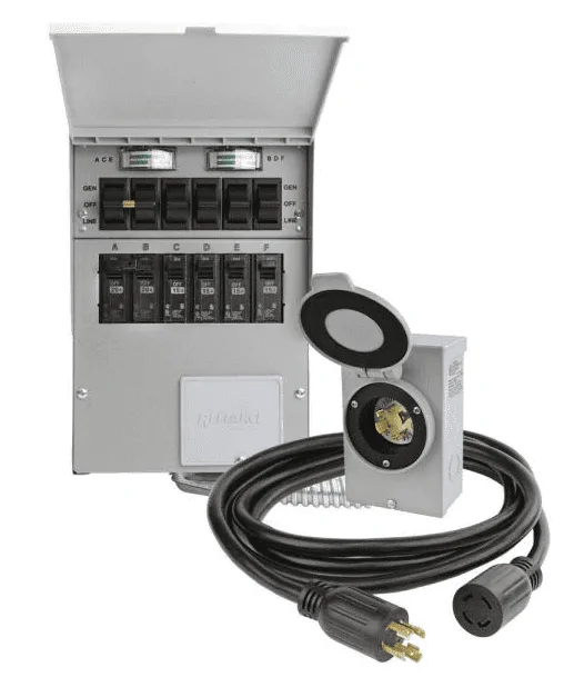 Ford F-150 Installed Transfer Switch in House 1616150078881