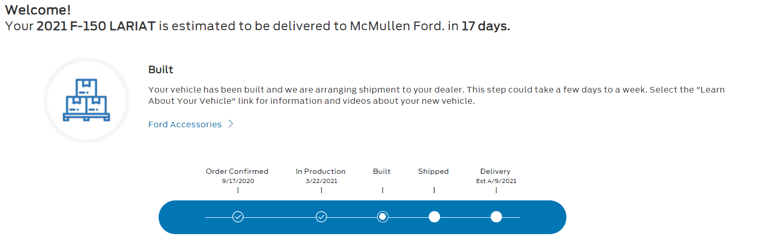 Ford F-150 03/15 Build Week 1616515273816