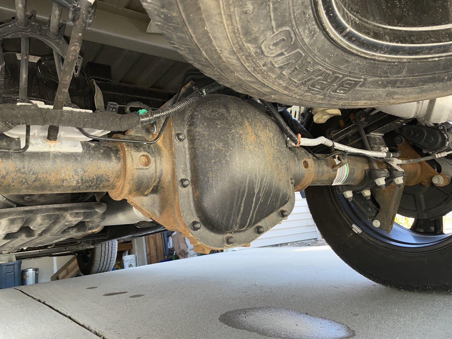 Ford F-150 Rust on rear end of 2021 F-150 -- any others? 1617993577095