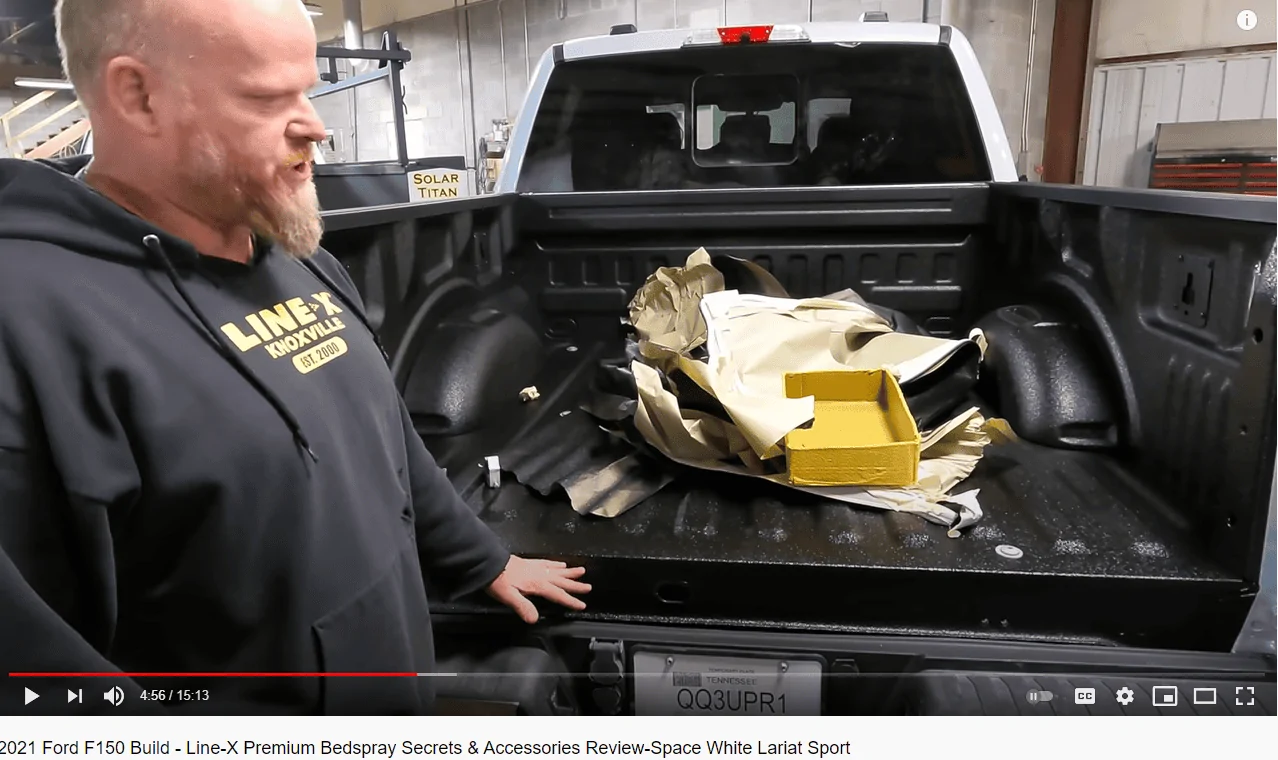 Ford F-150 Linex prep questions answered by local installer 1618615377011