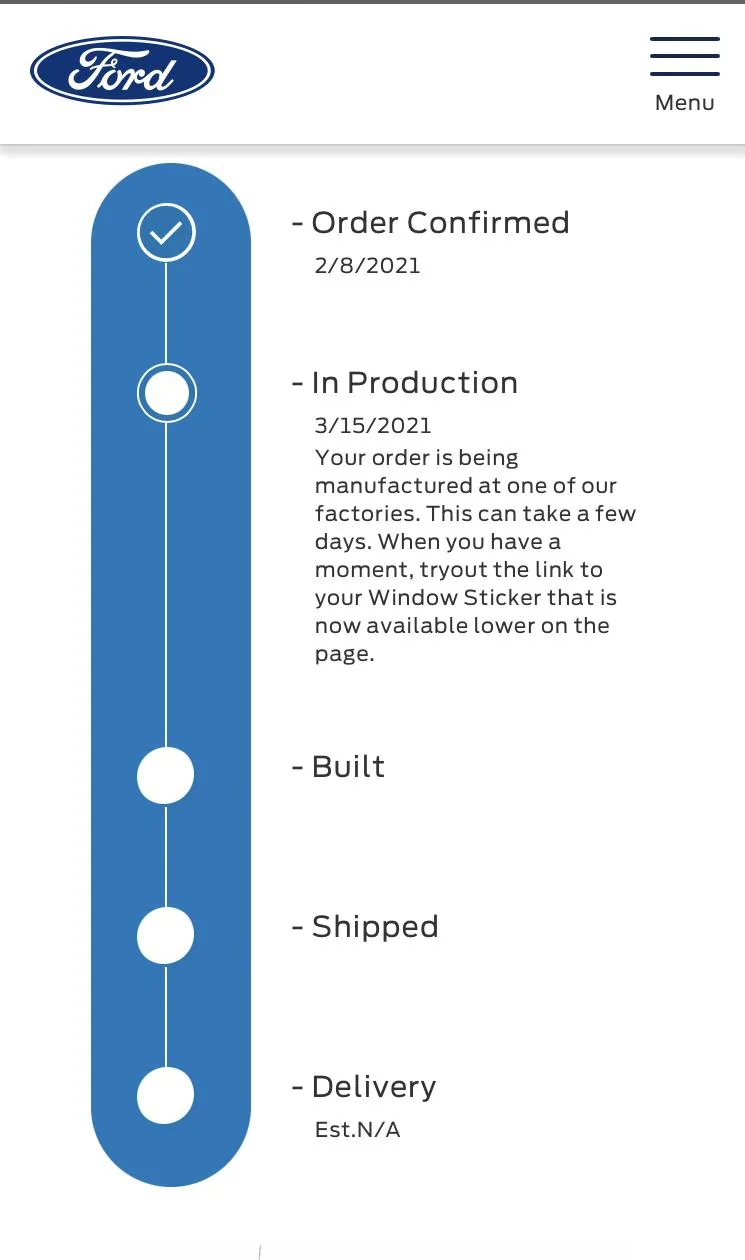 Ford F-150 F-150 Order Tracker Tool vs Ford Vehicle Tracking??? 1618665529424