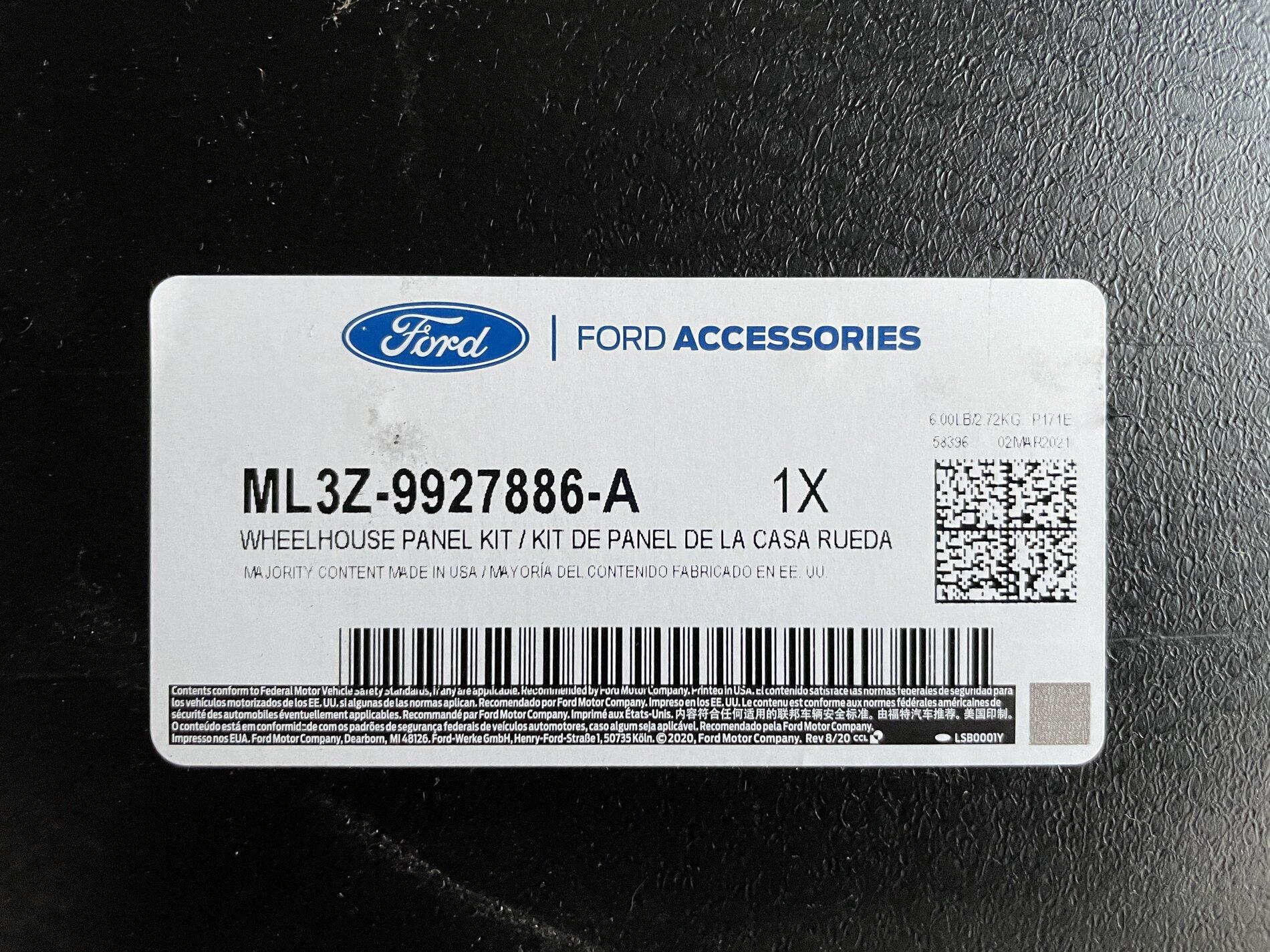 Ford F-150 Wheel well liners or photoshop? 1619466530085