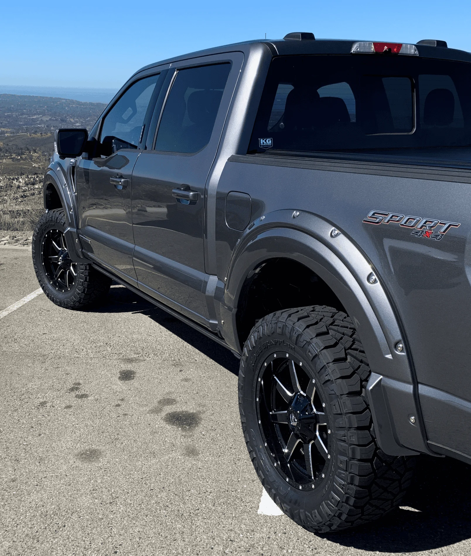 Ford F-150 2021 F150 Lariat 4x4 Sport Powerboost - 4" BDS Lift, 20x9 +1 Fuel Mavericks, 35" Nitto Ridge Grapplers and more... 1619719674708