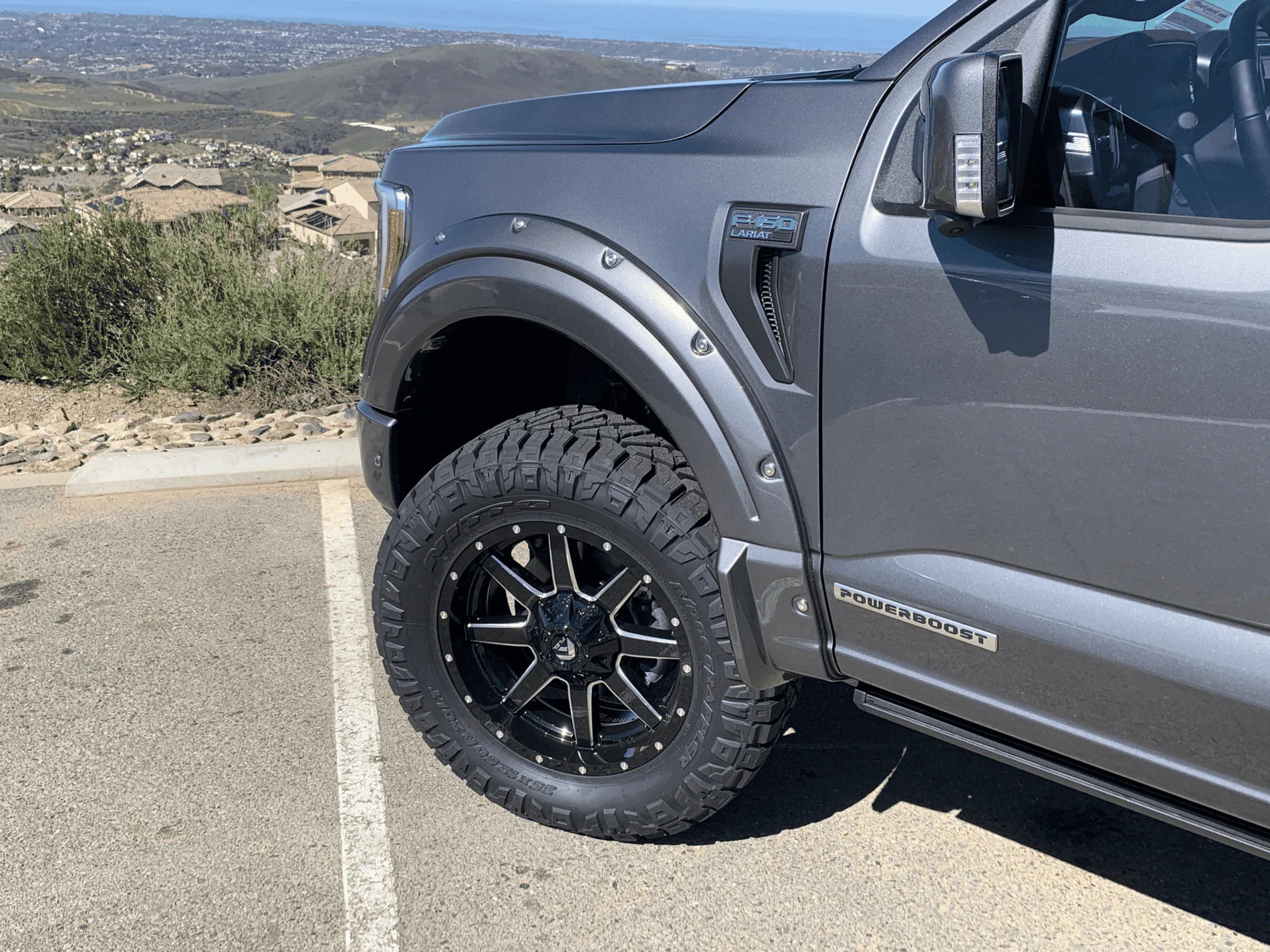 Ford F-150 2021 F150 Lariat 4x4 Sport Powerboost - 4" BDS Lift, 20x9 +1 Fuel Mavericks, 35" Nitto Ridge Grapplers and more... 1619719847159