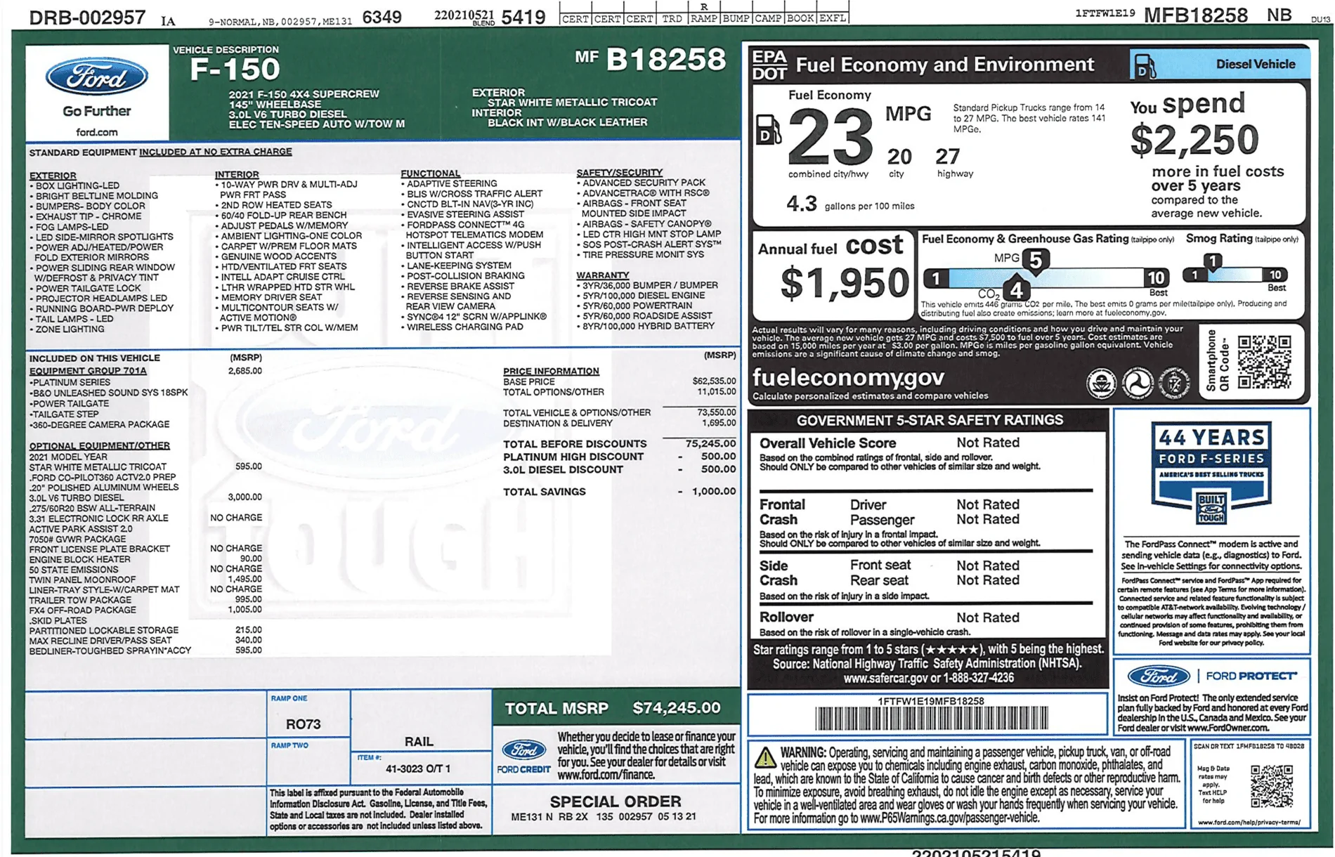 Ford F-150 03/15 Build Week 1621001463178