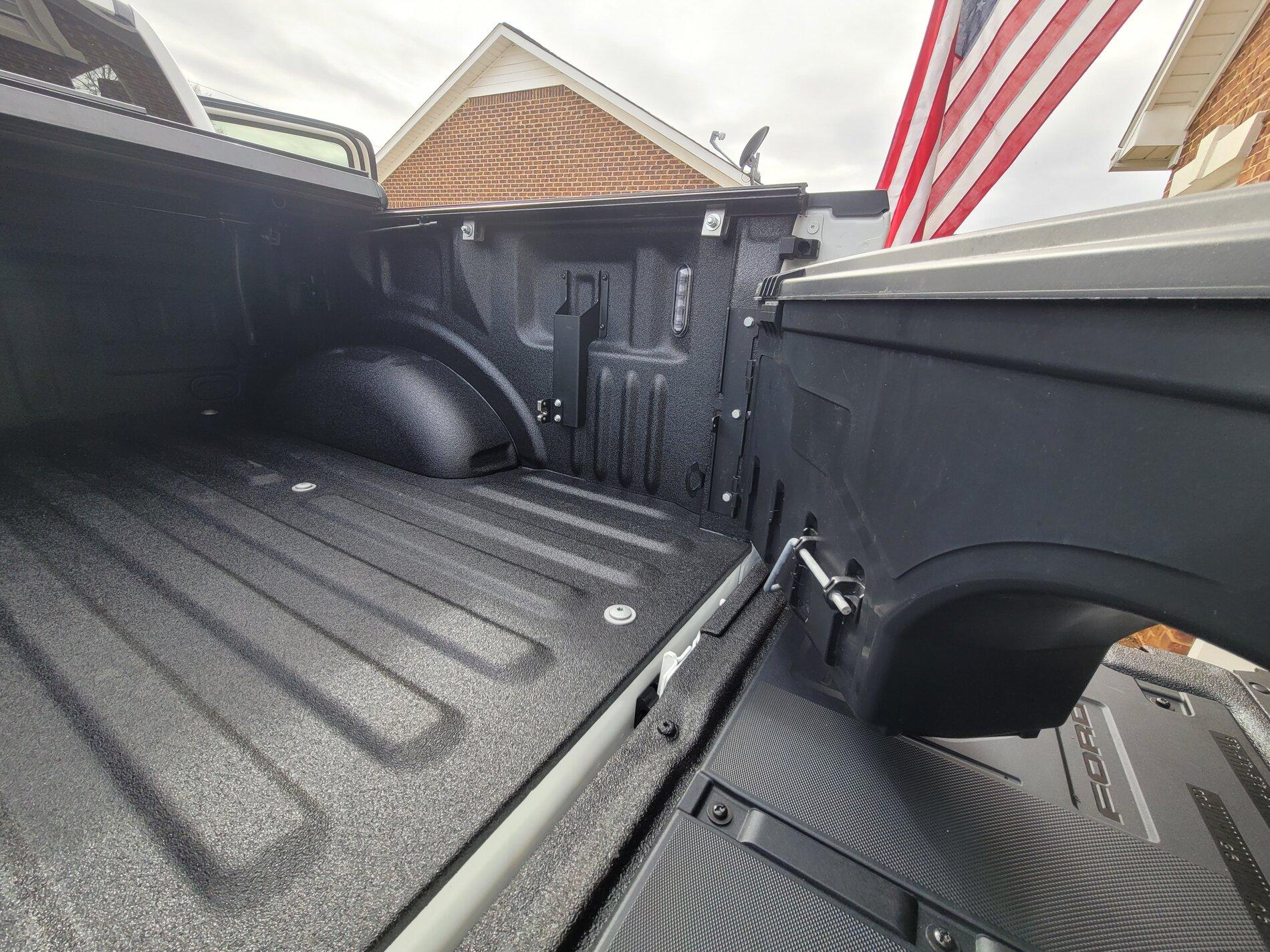 Ford F-150 UnderCover Swing Case Storage System 1624947089287