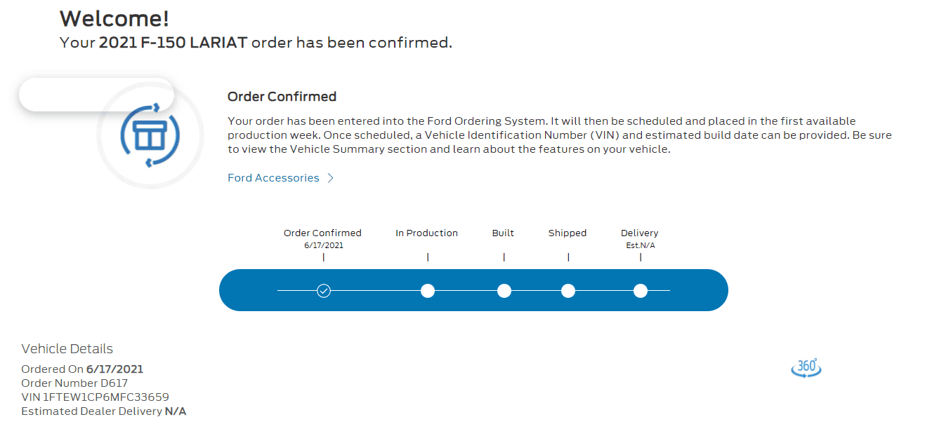 Ford F-150 2021+ F-150 Orders Tracking List & Stats [Enter Yours!] 1625253556838