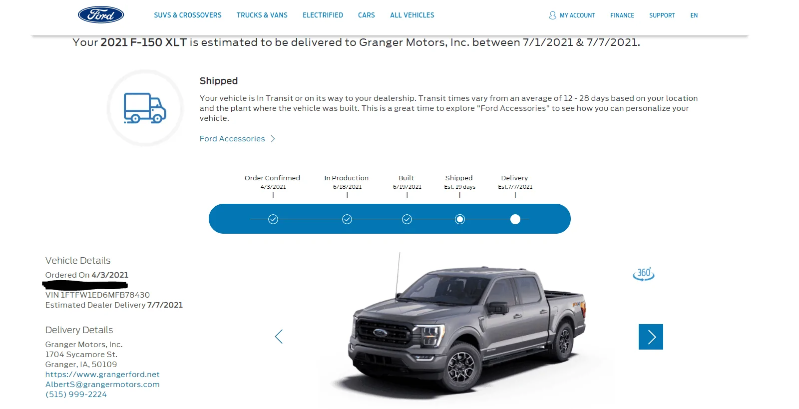 Ford F-150 6/14 Build Week Club 1626107592714