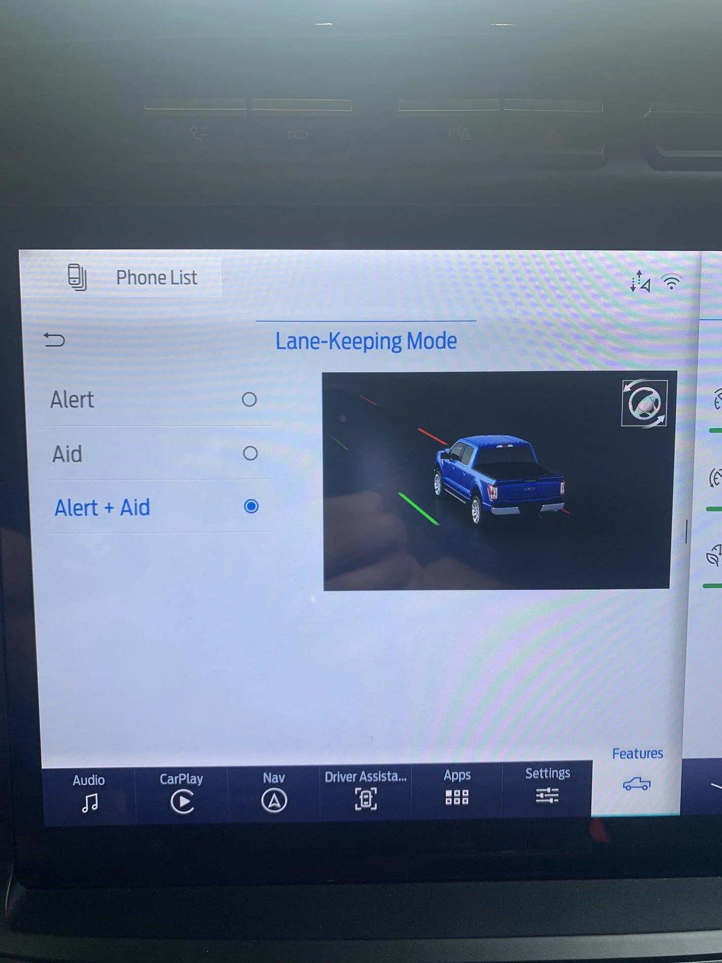Ford F-150 Issue Towing TT with Lane Centering 1626806197244