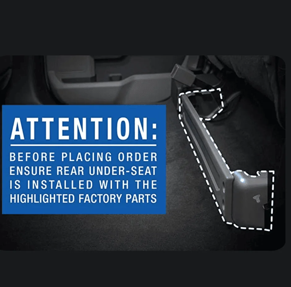 Ford F-150 2021 F-150 underseat lock box bin 1627150845322