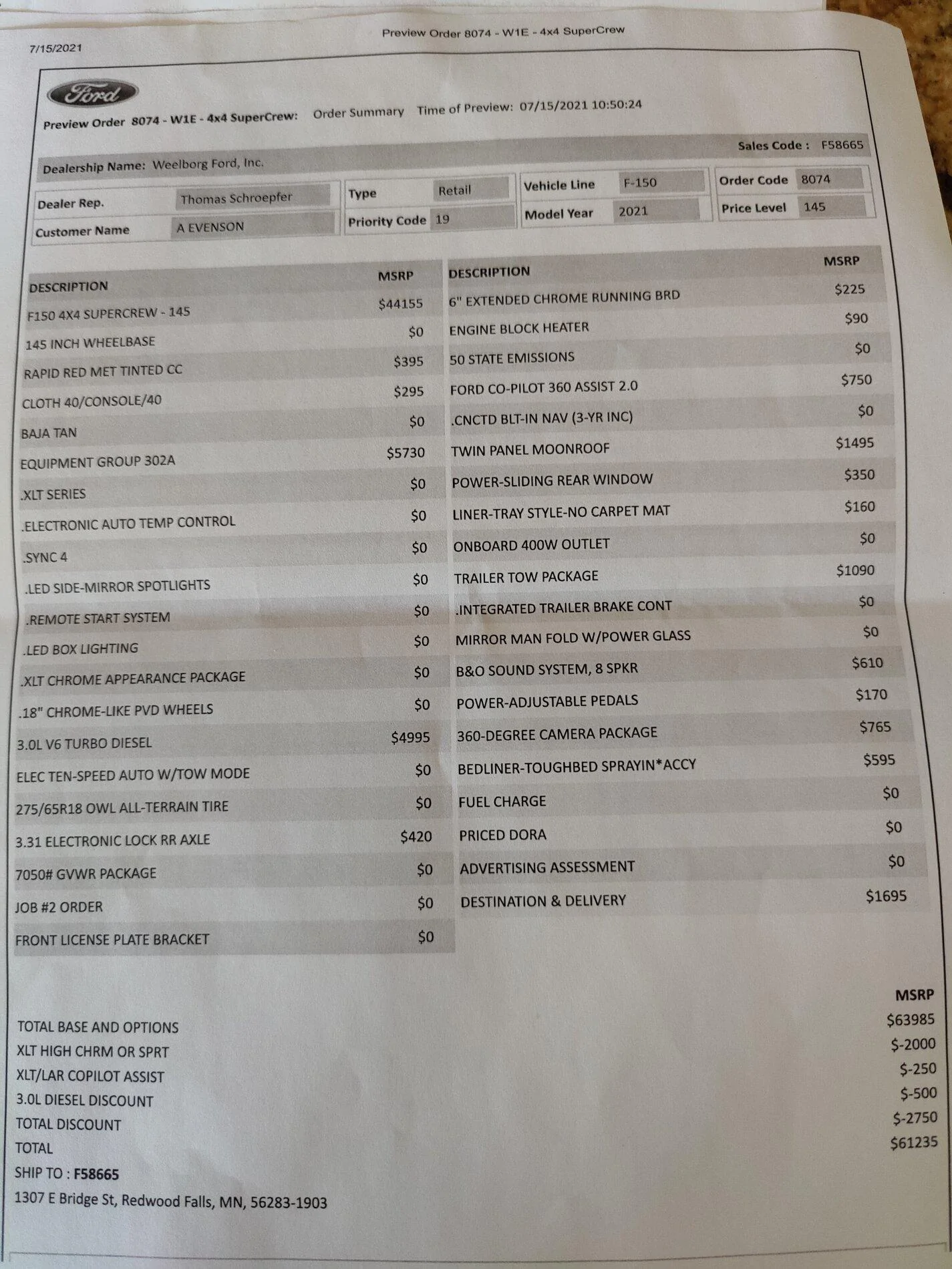 Ford F-150 2021+ F-150 Orders Tracking List & Stats [Enter Yours!] 16272242980182383188607634589406