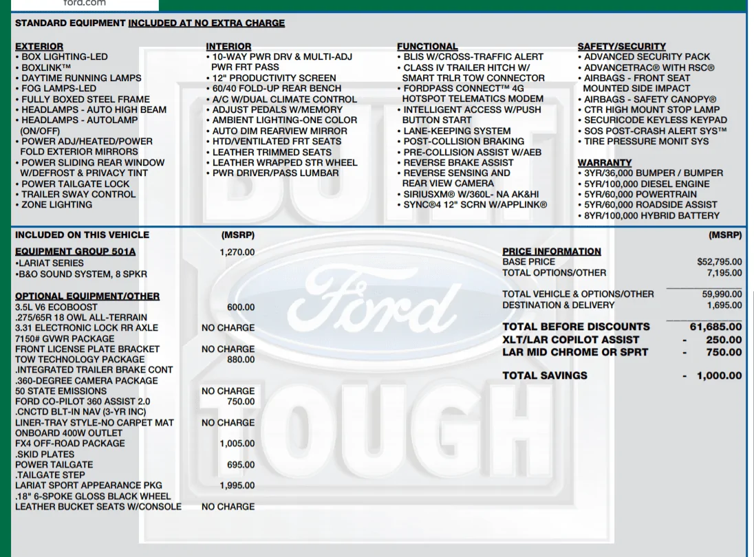 Ford F-150 7/26 Build Week Club 1628199972836