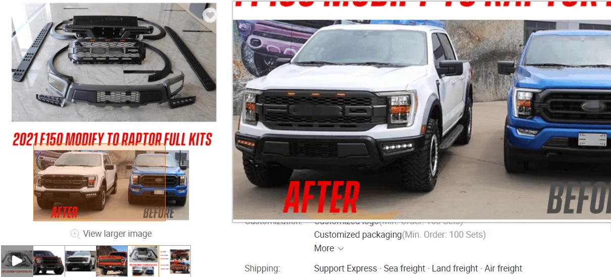 Ford F-150 Grill Replacement 1628464112335